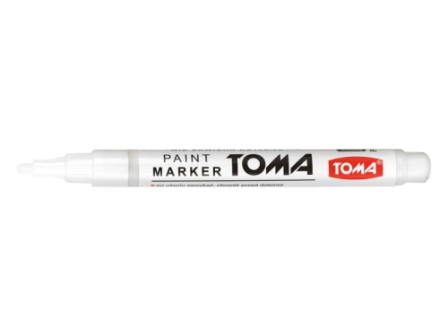 Marker olejowy Toma TO-441 1,5mm fine biały