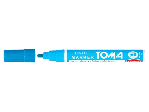 Marker olejowy Toma TO-440 2,5mm jasny niebieski