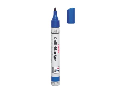 Marker permanentny COLI Herlitz niebieski /9566720/