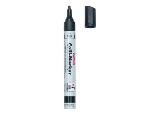 Marker wodoodporny Herlitz Colli czarny 1-4mm 1szt.
