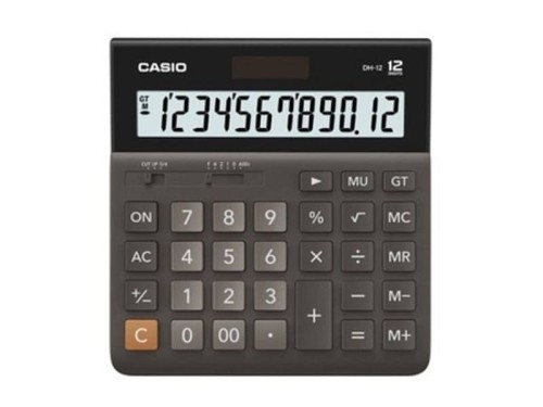Kalkulator biurowy Casio MH-12BK-S