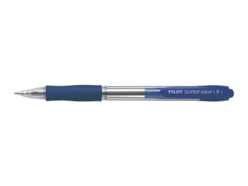 Długopis automatyczny Pilot Super Grip 0,7mm niebieski 