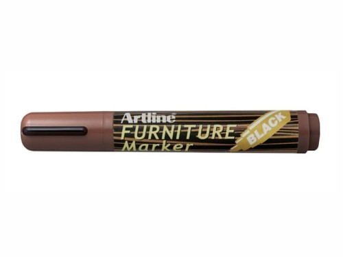Marker permanentny do mebli TOMA czarny AR-095