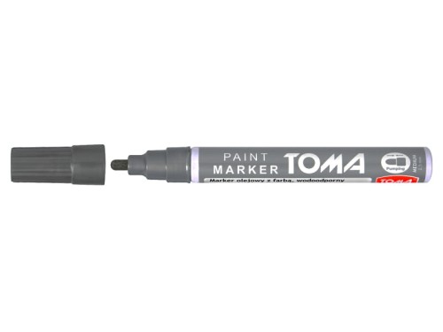 Marker olejowy Toma TO-440 2,5mm szary