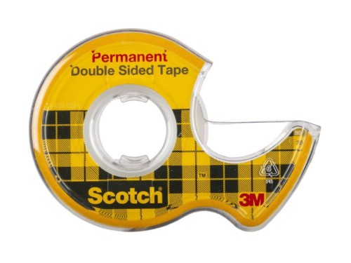 Taśma dwustronna 3M Scotch 12x6,3 na podajniku