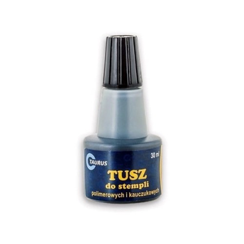 Tusz do pieczątek/stempli 30ml TAURUS czarny 1szt. /32-340002/