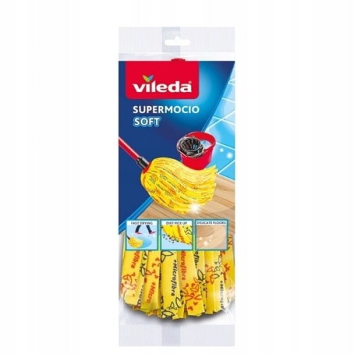 Wkład do mopa VILEDA supermocio paskowy żółty
