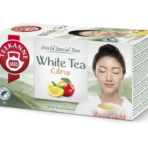 Herbata biała kopertowana TEEKANNE WHITE TEA CITRUS cytryna i mango 20szt.