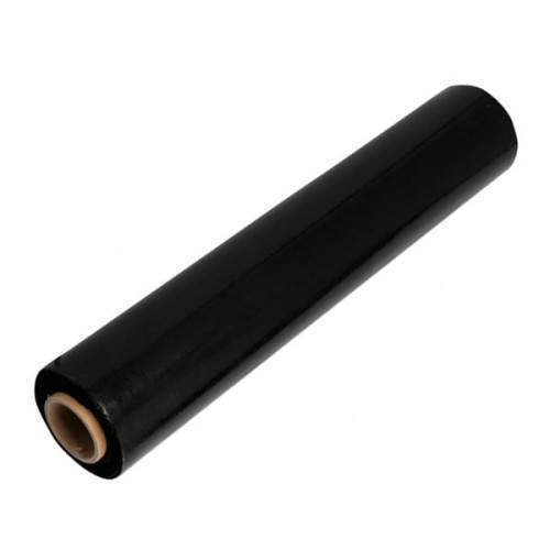Folia stretch czarna 1,25 kg +/- 3%