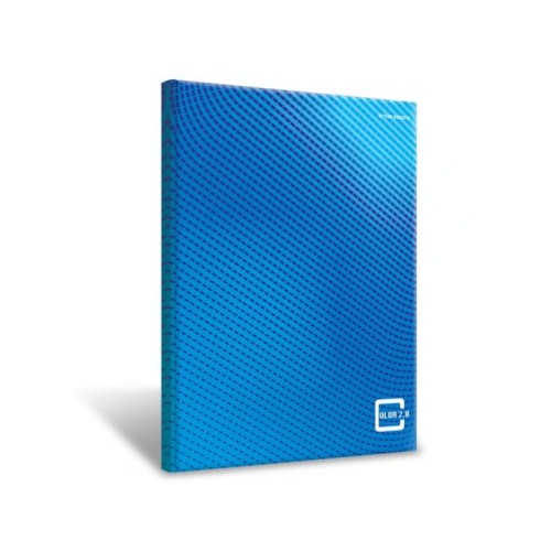 Brulion TOP 2000 COLOR 2.0 A5 w kratkę 192 kartki 70g
