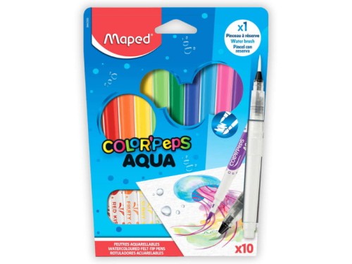Flamastry Maped Colorpeps Aqua 10 szt