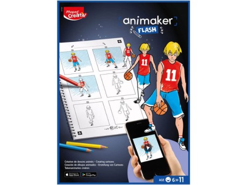 Zestaw Maped Creativ Animaker Flash Action