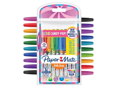 DŁUGOPISY PAPER-MATE INKOY MINI Candy 10 Sztuk