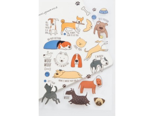 Naklejki PVC 10x21cm MESHU Best Friend 26 naklejek