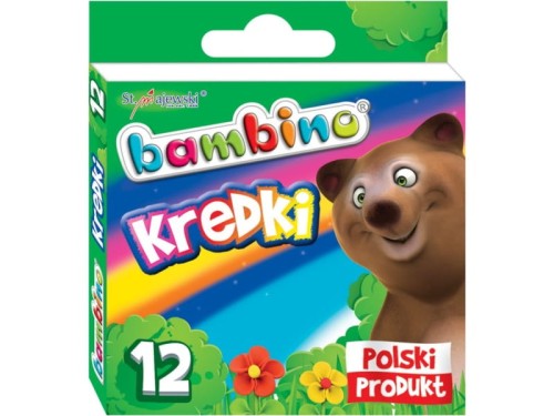 Kredki świecowe Bambino 12 kolorów
