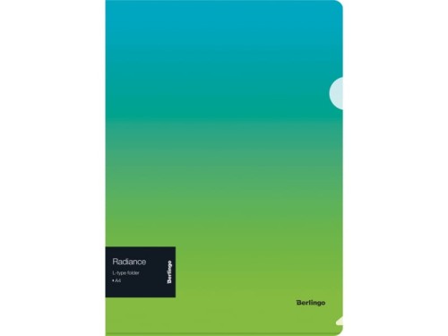 Ofertówka Berlingo Radiance A4 L PP 200 µm gradient niebiesko-zielony