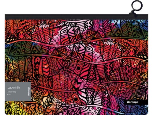 Koperta z suwakiem Berlingo A4 Labirynt 180 µm