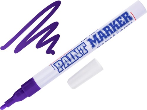 Marker olejowy do powierzchni MunHwa 2 mm fioletowy