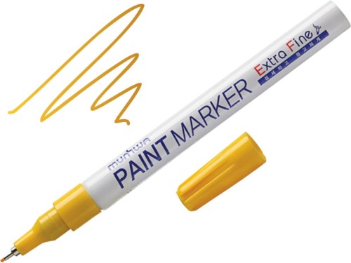 Marker olejowy do powierzchni MunHwa 1 mm żółty