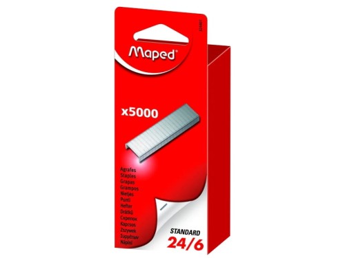Zszywki Maped 24/6 galwanizowane 5000 sztuk