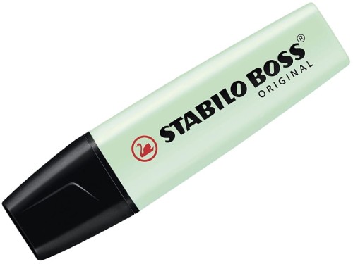 Zakreślacz Stabilo Boss original pastelowy zielony