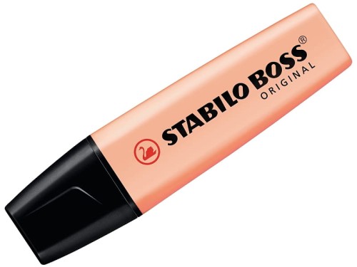 Zakreślacz Stabilo Boss original pastelowy pomarańczowy