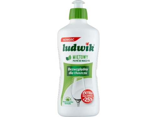 Płyn do mycia naczyń Ludwik miętowy 450 ml