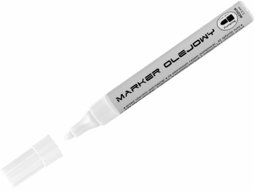 Marker olejowy Toma TO-420 Economy biały