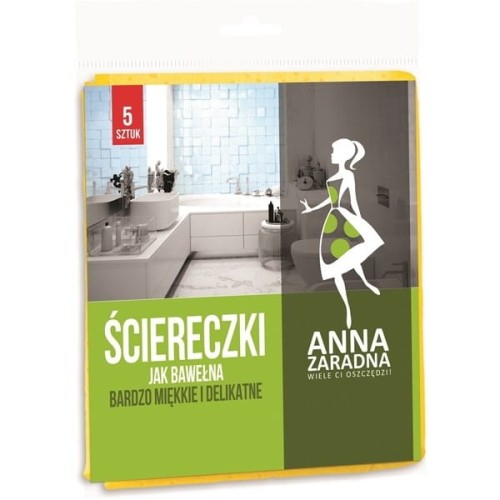Ściereczka uniwersalna "JAK BAWEŁNA" ANNA ZARADNA 5szt. /ST-AZ-013784/