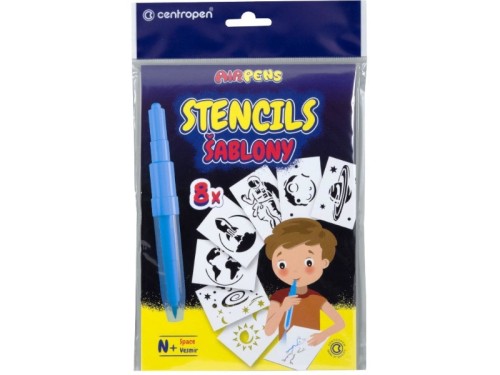 Szablony Centropen "N+" Stencils 9996