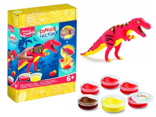 Masa plastyczna Maped Creativ  Fabryka Dinozaurów