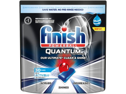 Tabletka do zmywarki Finish Quantum Ultimate powerball 30 sztuk regular