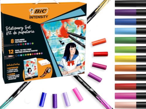 Zestaw Manga BIC Intensity  WFP+CFP Dual MMM 8+12sztuk