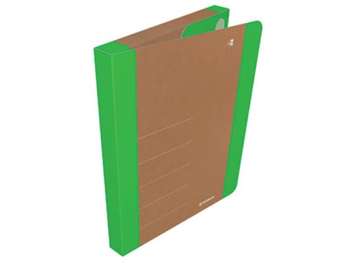 Teczka na rzepy DONAU LIFE A4 3 cm neon zielona