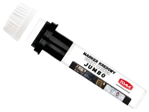 Marker kredowy TOMA TO-288 JUMBO 30x9mm biały