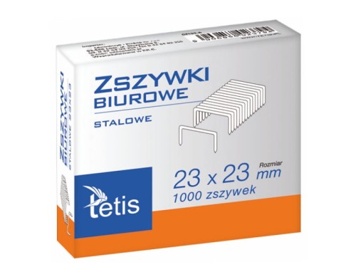 Zszywki Tetis GZ103-A 23/23 1000 sztuk
