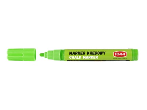 Marker kredowy TOMA TO-292 4,5mm zielony
