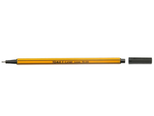 Cienkopis TOMA TO-344 F-liner 0.4 mm czarny