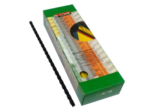 Grzbiety do bindowania OPUS O.COMB A4 8mm czarne