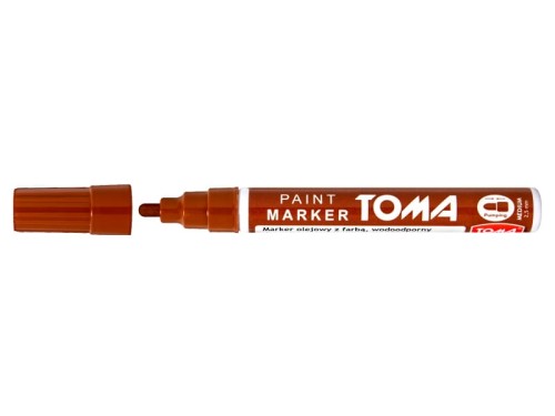 Marker olejowy Toma TO-440 2,5mm brązowy