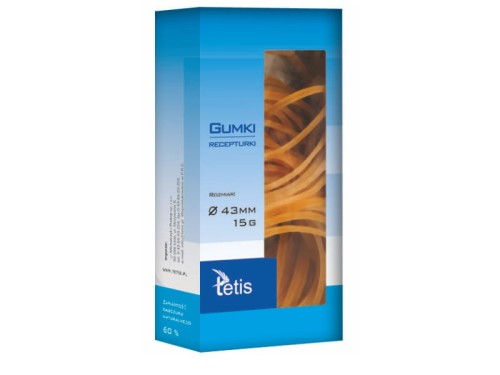 Gumki recepturki Tetis 43mm 15g GG201-A