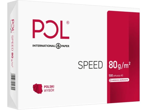 Papier ksero POLspeed A3 80g klasa C