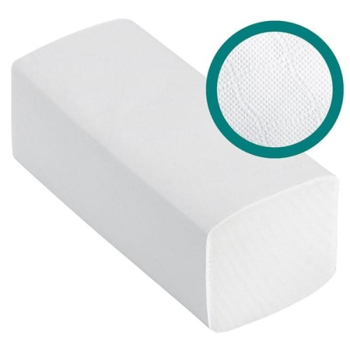 Ręcznik ZZ biały celuloza 2-warstwowy 2x17g 3000szt 20op x 150 listków 25x21cm SPECJAL IDEST