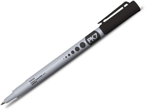 Pióro kulkowe Rystor PK7 czarne