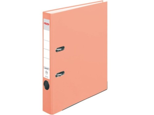 Segregator Herlitz A4/50mm ekonomiczny łososiowy