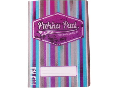 Zeszyt Pukka Pad Americano A5 kratka 60 kartek 80g różowy