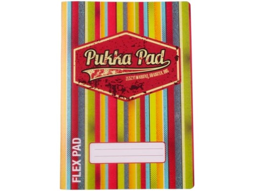 Zeszyt Pukka Pad Americano A5 kratka 60 kartek 80g żółty