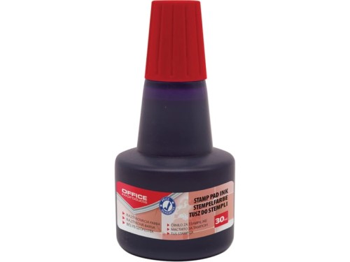 Tusz do pieczątek/stempli czerwony 30ml OFFICE PRODUCTS /18143011-04/