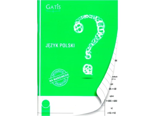 Zeszyt Gatis język polski A5 linia 60 kartek 70g zielony