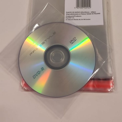 Koperta foliowa na CD-R 1szt.
